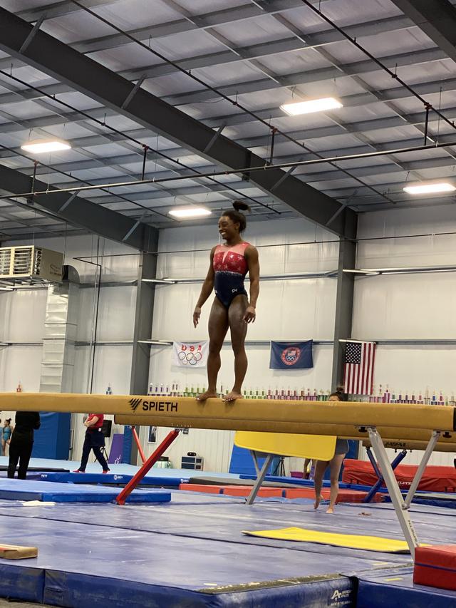 Behind the Scenes with Simone Biles